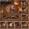 Unijames Personalized Classic Cowboy Horse Art Cap