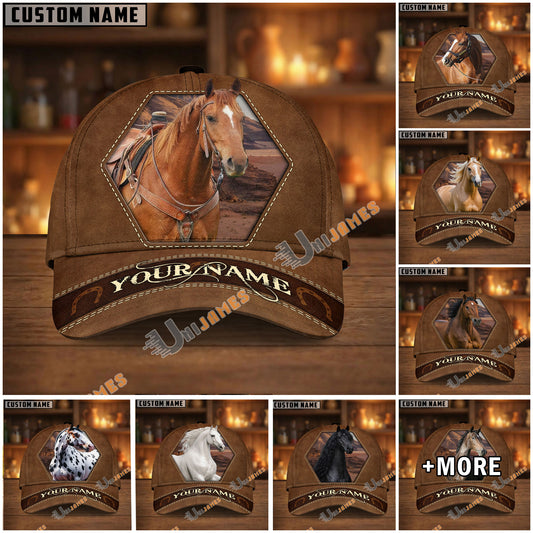 Unijames Personalized Classic Cowboy Horse Art Cap