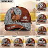 Unijames Personalized Horse Leather Patch Cap