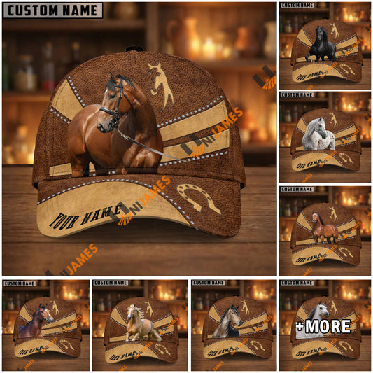 Unijames Personalized Horse Lover Vintage Baseball Cap