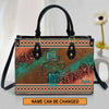 Vintage hand-woven southwest lacing design, Personalized Bags, Gifts for Women, Christmas Gift, CABLTB01070923.
