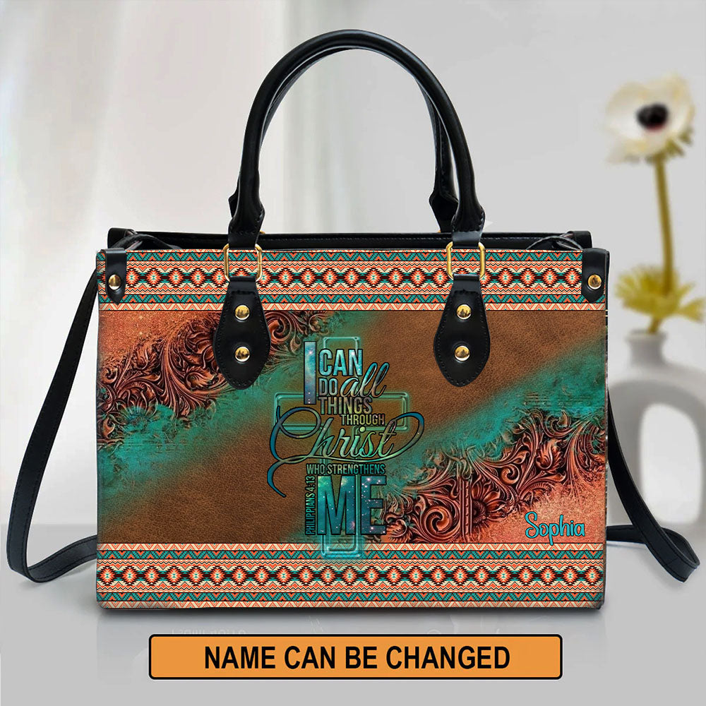 Vintage hand-woven southwest lacing design, Personalized Bags, Gifts for Women, Christmas Gift, CABLTB01070923.