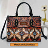 Vintage hand-woven southwest lacing design, Personalized Bags, Gifts for Women, Christmas Gift, CABLTB01070923.