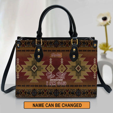 Vintage hand-woven southwest lacing design, Personalized Bags, Gifts for Women, Christmas Gift, CABLTB01070923.