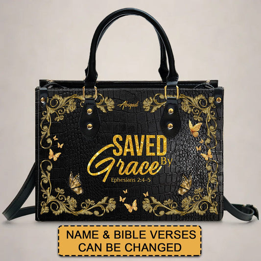 Love & Grace – Personalized Christian Handbag