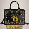 Strength & Courage – Personalized Christian Handbag