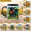 Uni Personalized Name Cow Mug for Farm Animal Lovers