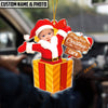 UniJames Personalized Name & Photo My First Christmas Santa Baby Acrylic Ornament