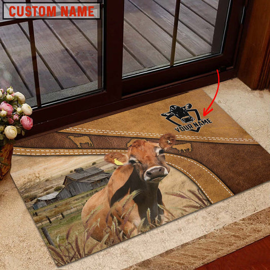 Uni Jersey Personalized - Welcome  Doormat