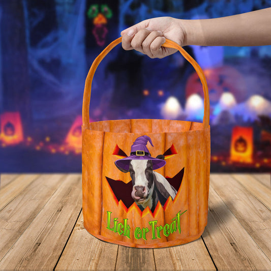 Uni Holstein Lick Or Treat Halloween Basket
