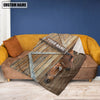 Uni Personalized Name Horse Barn Blanket
