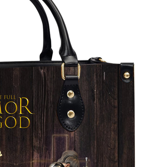 Put On The Full Armor Of God Leather Bags, Personalized Bags, Gifts for Women, Christmas Gift, CABLTB01240823.