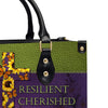 Deserving Resilient Sufficient Cherished Leather Handbag, Butterfly Flower Leather Handbag, Design Handbag, Gifts for Women, CABLTB01041123.