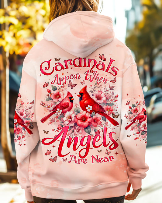 When Cardinals Appear Angels Are Near Women's All Over Print Shirt - Tyqy2512242