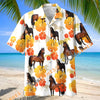 Unijames Tropical Bay Morgan Horse Floral Hawaiian Shirt