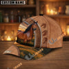 Unijames Personalized Sunset Zipper Horse Portrait Cap