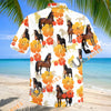Unijames Tropical Bay Morgan Horse Floral Hawaiian Shirt