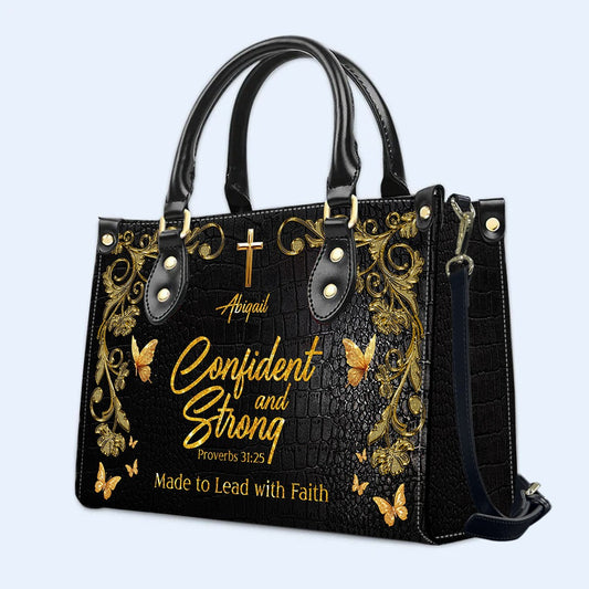 Handbags - Bold Christian Tote Bag for Strong Women – DISC Type D | Faith Collection - CAB02160625.