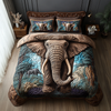 Mystic Herd 3-Piece Quilted Bedding Set NCU0DV3541