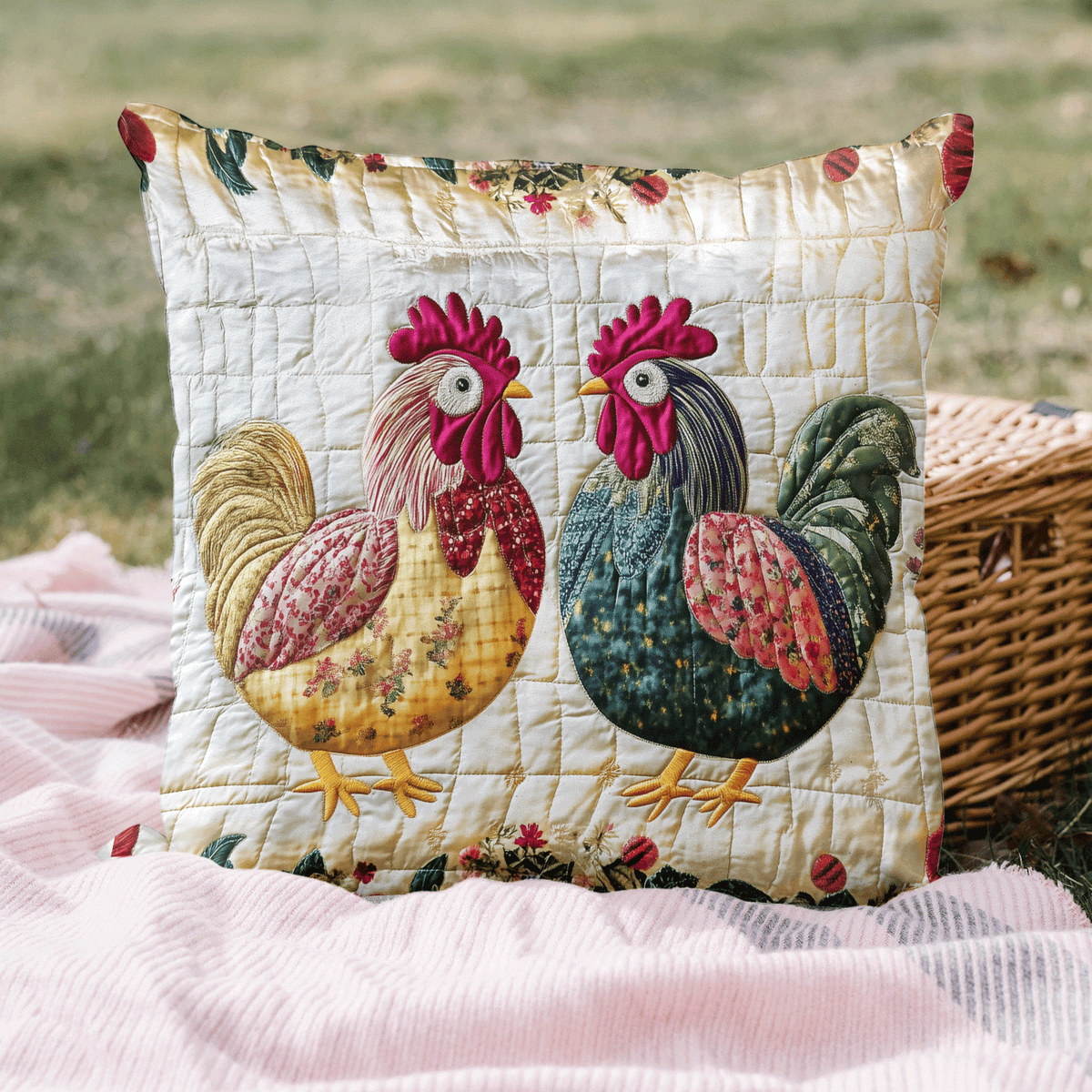 Feathered Dreams Quilted Pillow Case NCU0VH2907