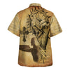 UniJames Nail Christ's Crucifixion Cross Hawaiian Shirt - Christian Hawaiian Shirt - Religious Hawaiian Shirts