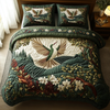 Hummingbird 3-Piece Quilted Bedding Set NCU0VT182