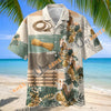 Unijames Palomino Horse Tropical Floral Hawaiian Shirt