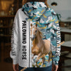 Unijames Personalized Palomino Horse Camouflage Hoodie