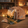 Unijames Personalized Sunset Zipper Horse Portrait Cap