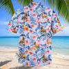 Unijames Floral Palomino Horse Lover Hawaiian Shirt