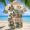 Unijames Palomino Horse Tropical Floral Hawaiian Shirt