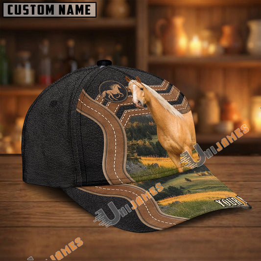 Unijames Personalized Palomino Horse Ranch Cap