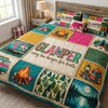 Camping 3-Piece Quilted Bedding Set NCU0VT382