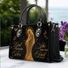 Personalized Christian Leather Handbag | ™ Faith Gift for Women