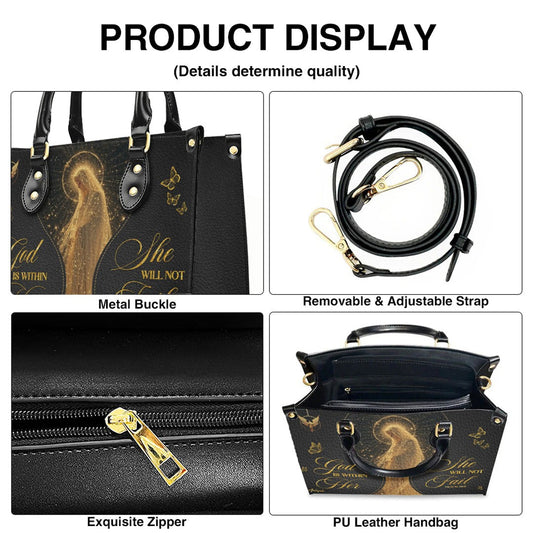 Personalized Christian Leather Handbag & Wallet Set | ™ Faith Gift for Women