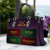 Personalized Leather Handbag for Christian Women – Custom Name & Color | CAB111425