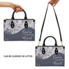 Custom Leather Handbag for Women – Personalized Name & Favorite Bible Verse |