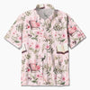 UniJames Pink Bible Flower Christian Hawaiian Shirt