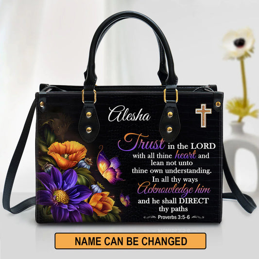 Trust In The Lord Proverbs 3:5-6, Personalized Gifts, Gifts for Women.