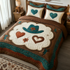 Rustic Charm 3-Piece Quilted Bedding Set NCU0DK7273