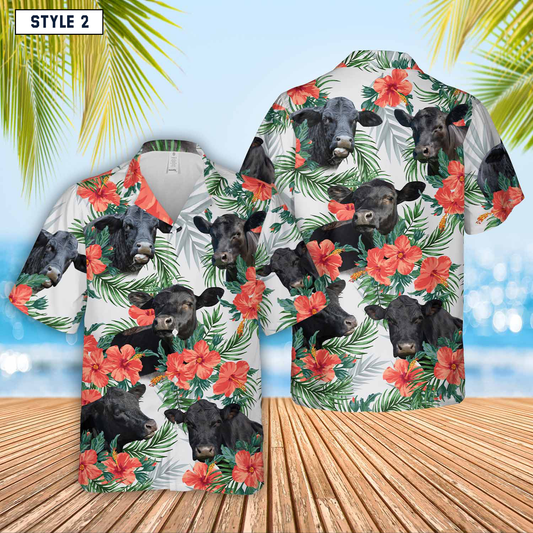 Unique Black Angus Hawaiian Shirt 2025 Collection (12+ Styles)