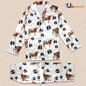 Uni TX Longhorn Farming 3D Pajamas