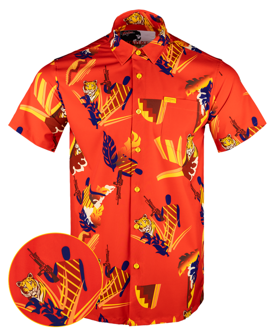 UniJames Comfort Scarface Button Down For Men