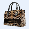 The Lord Is My Strength & My Shield Psalm 28:7 Leather Bags, Personalized Bags, Gifts for Women, Christmas Gift, CABLTB01300723.