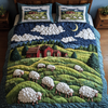 Sheep Meadow 3-Piece Quilted Bedding Set NCU0DK3954