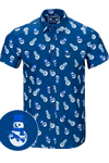 UniJames Comfort Snowman Button Down For Men
