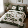 Southern Bloom 3-Piece Quilted Bedding Set NCU0DV3625