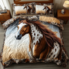Spirit Steed 3-Piece Quilted Bedding Set NCU0DK7073