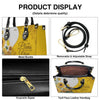 Personalized Leather Handbag for Christian Women – Christian Handbag with Bible Verses | Elegant Faith-Inspired Handbag