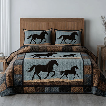 Sunset Range 3-Piece Quilted Bedding Set NCU0PT2547